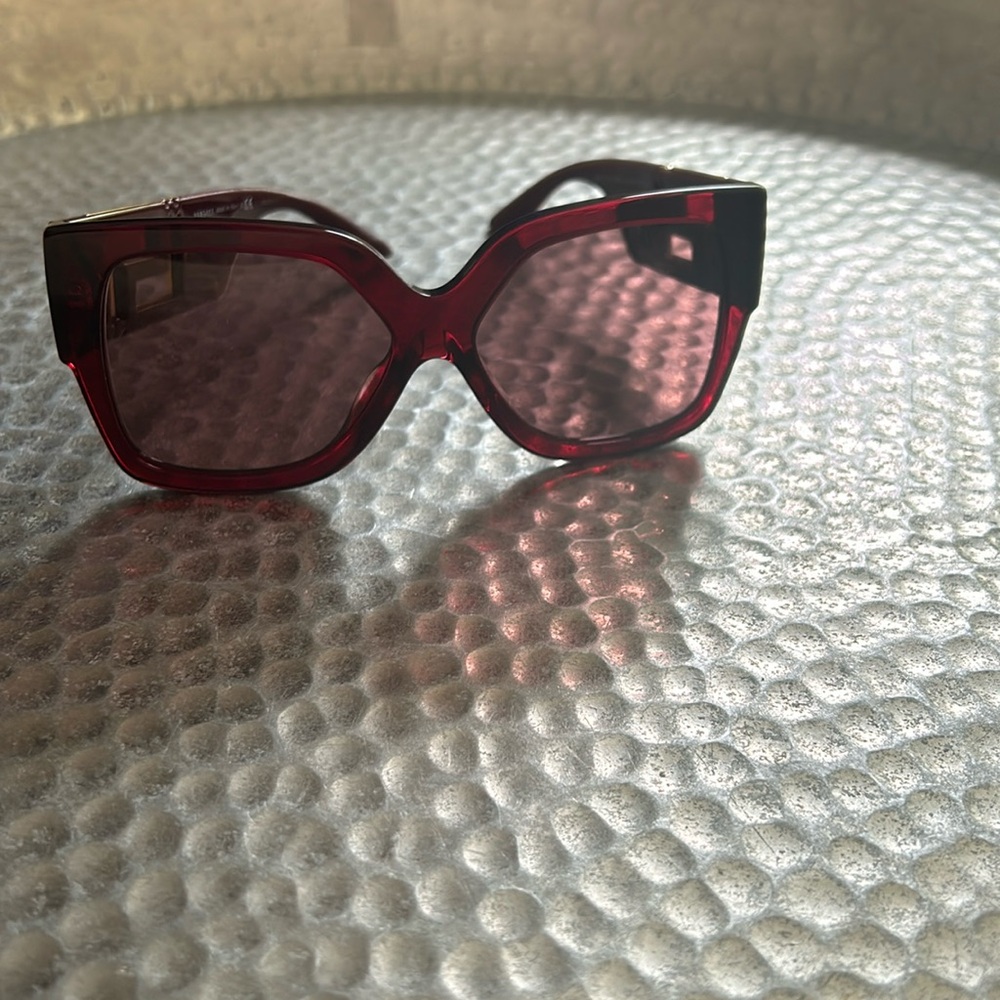Versace sunglasses red  Brand new!